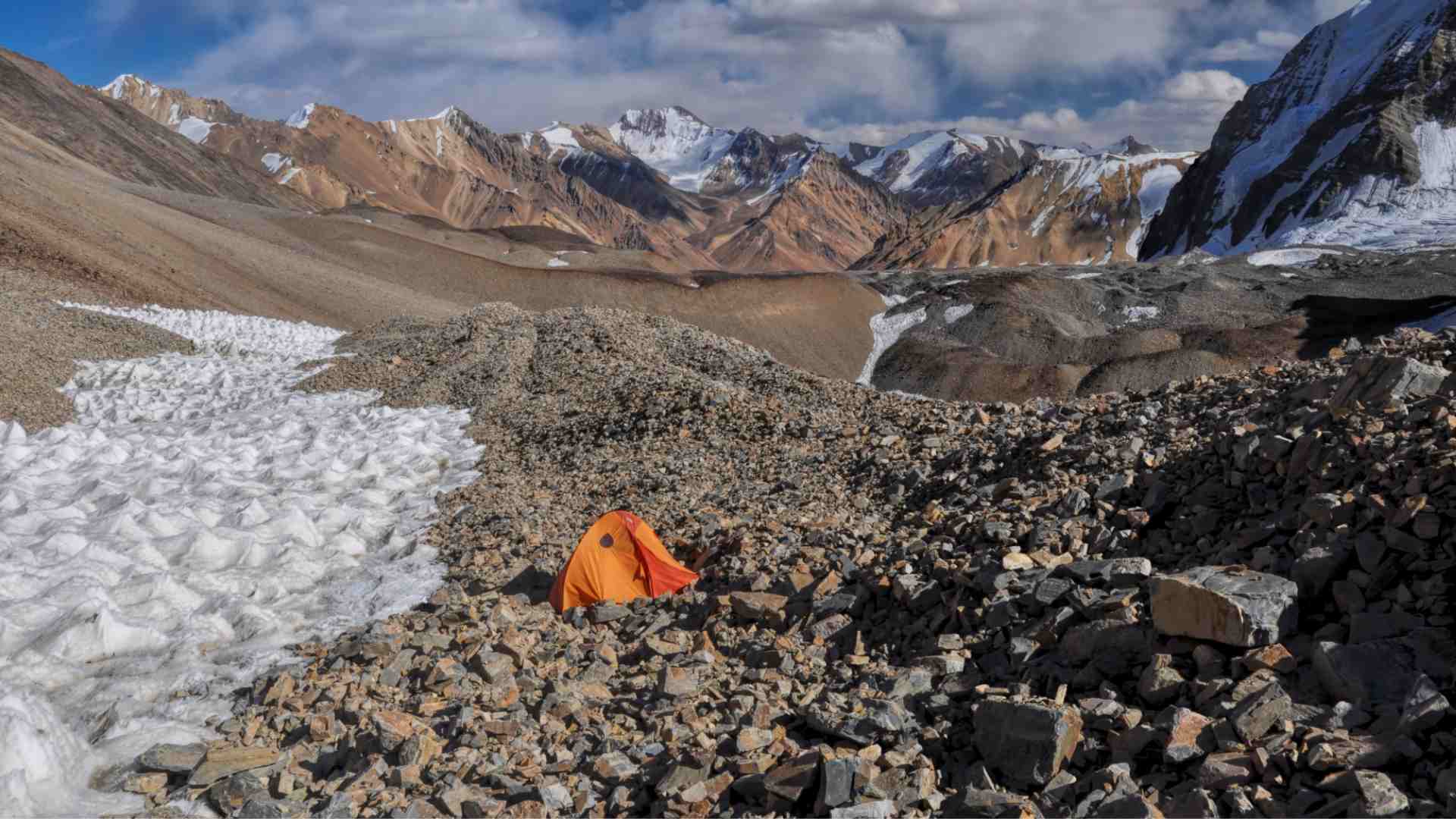 Camping in Pamir