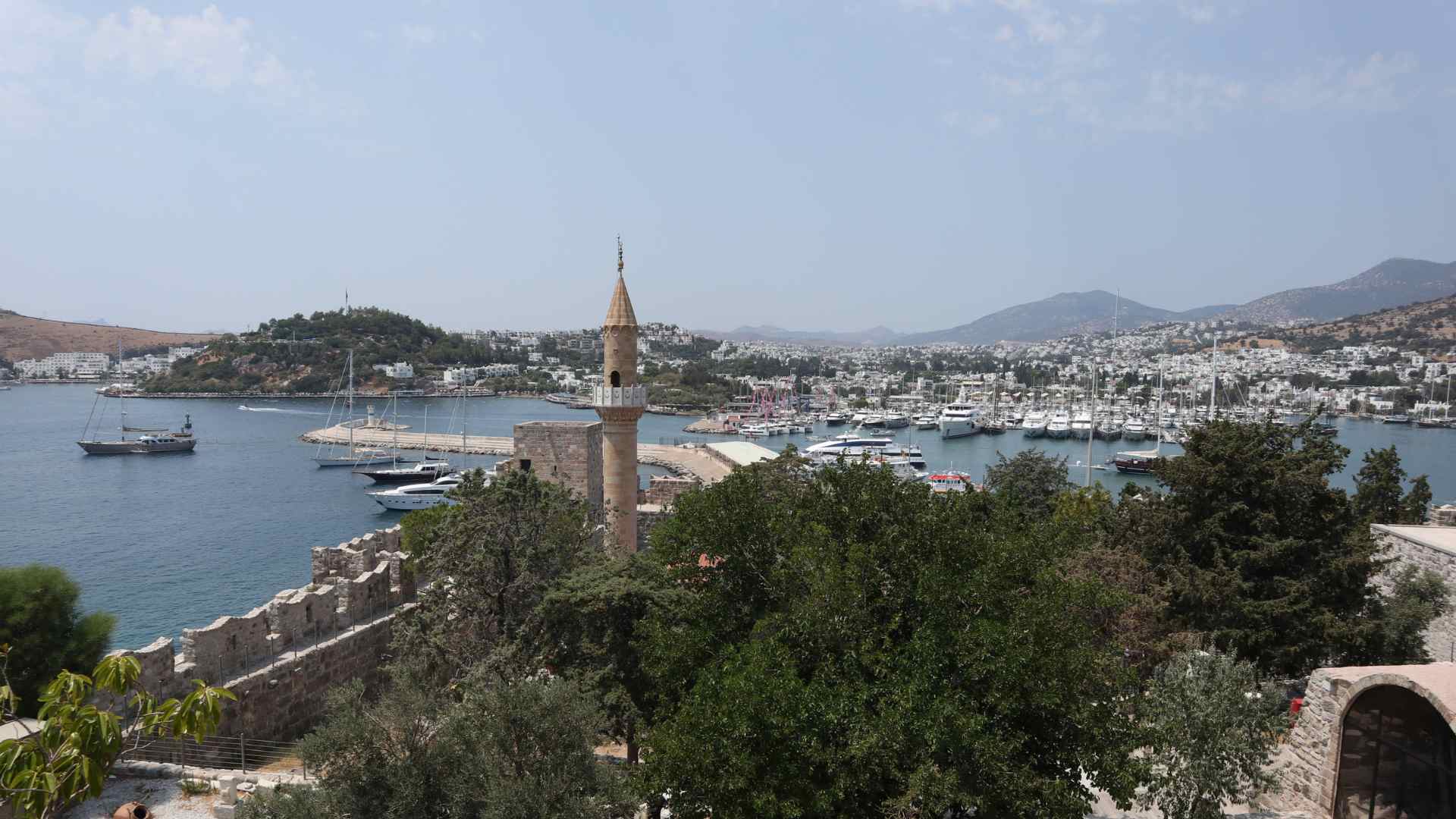 View of Bodrum from Bodrum Castle