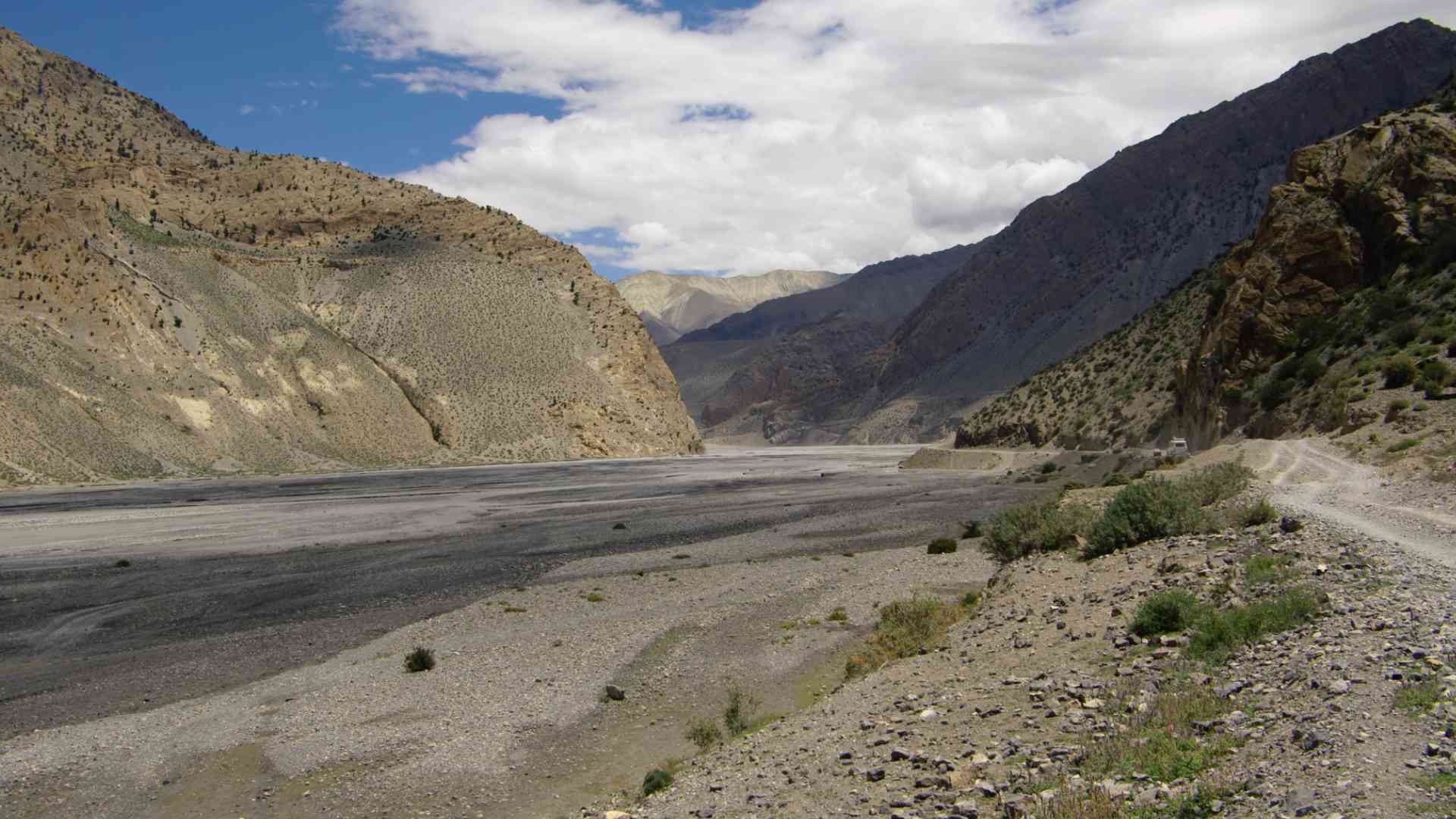 Kali Gandaki Gorge at Jomsom