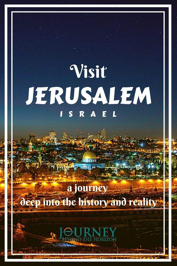 Jerusalem is the most special city in the world. Make a trip to Jerusalem, diving deep into its history and reality, revealing its secrets!