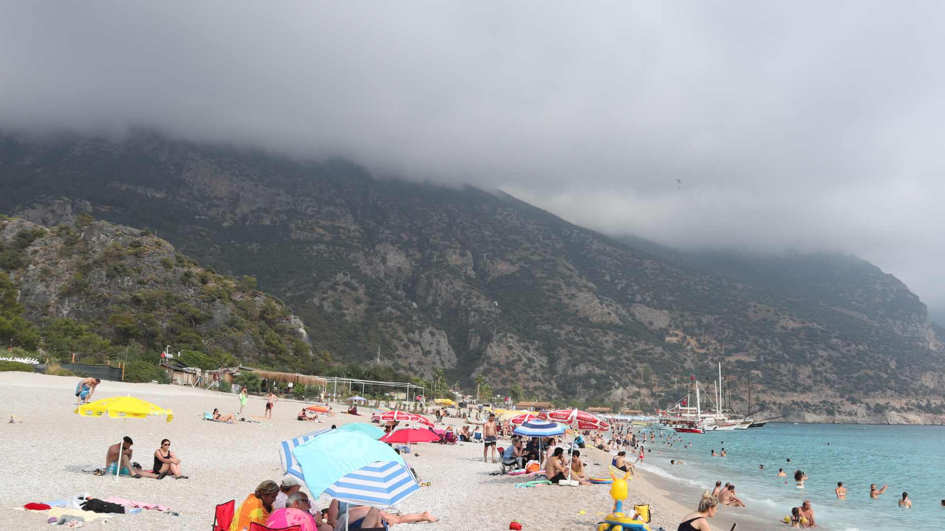 On the beach of Ölüdeniz