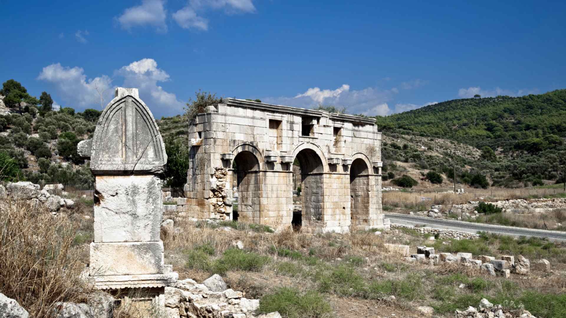 The Arch of Medistus in Patara