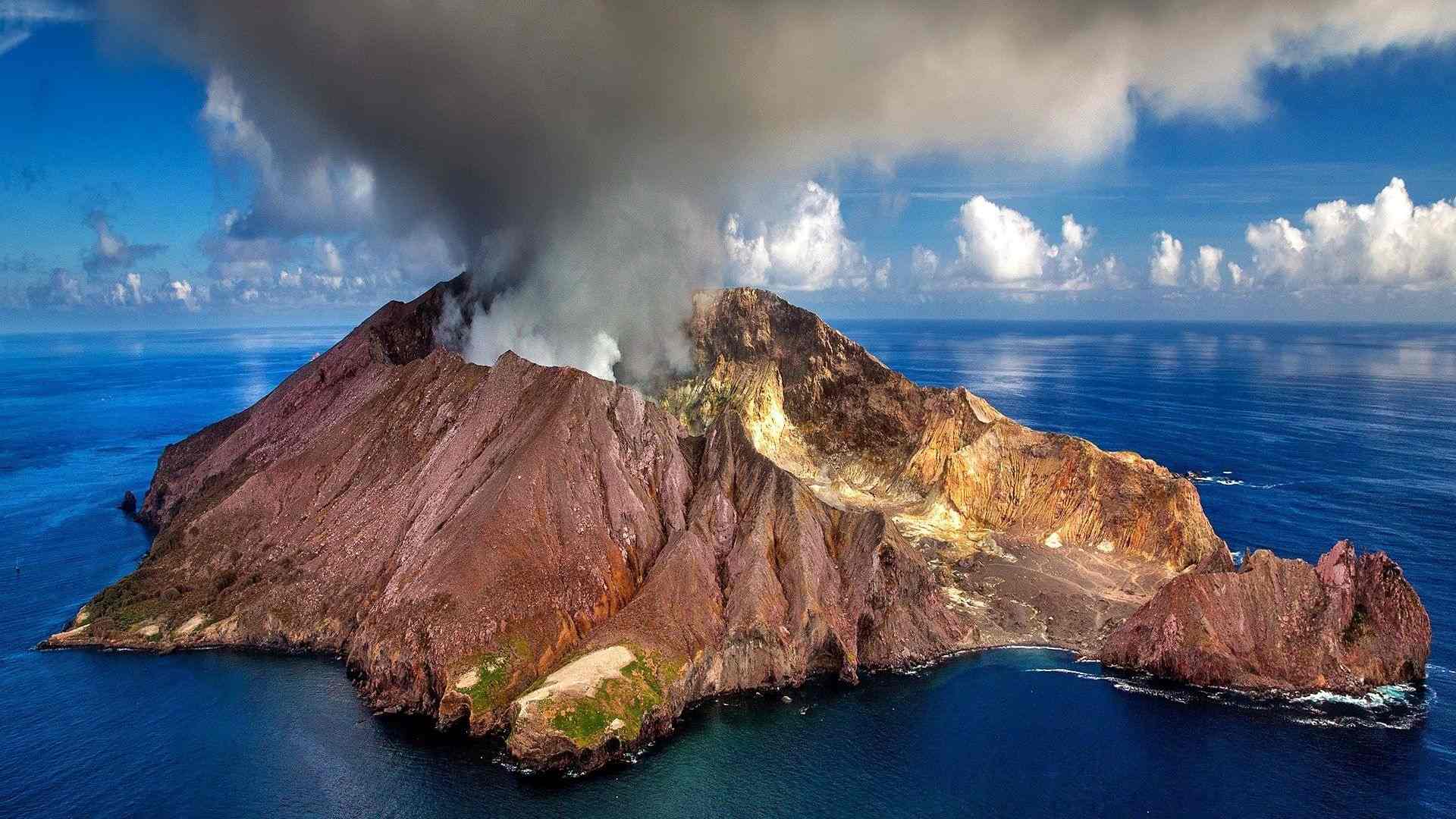 Volcanic island
