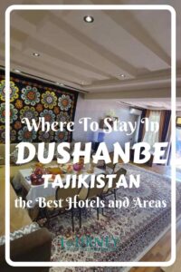 This is a short guide about the where to stay in Dushanbe, the capital of Tajikistan, with tips and info about every property.
