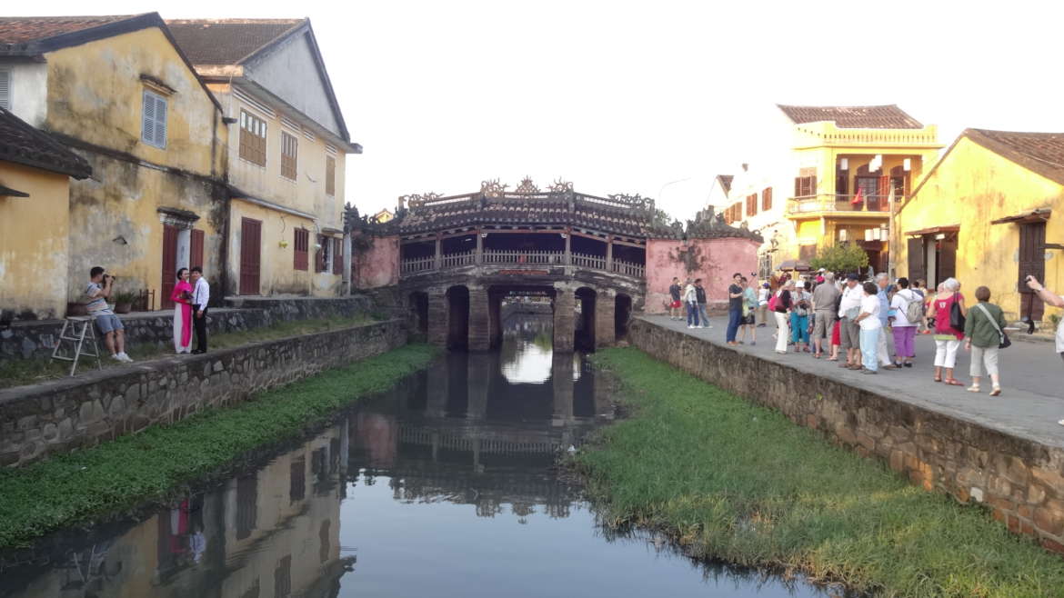 Vietnam, Hoi An, The Japanese bridge