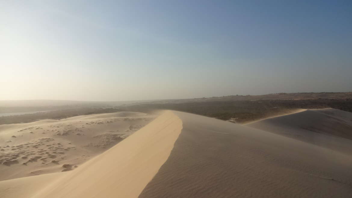 Vietnam, Mui Ne, White dunes