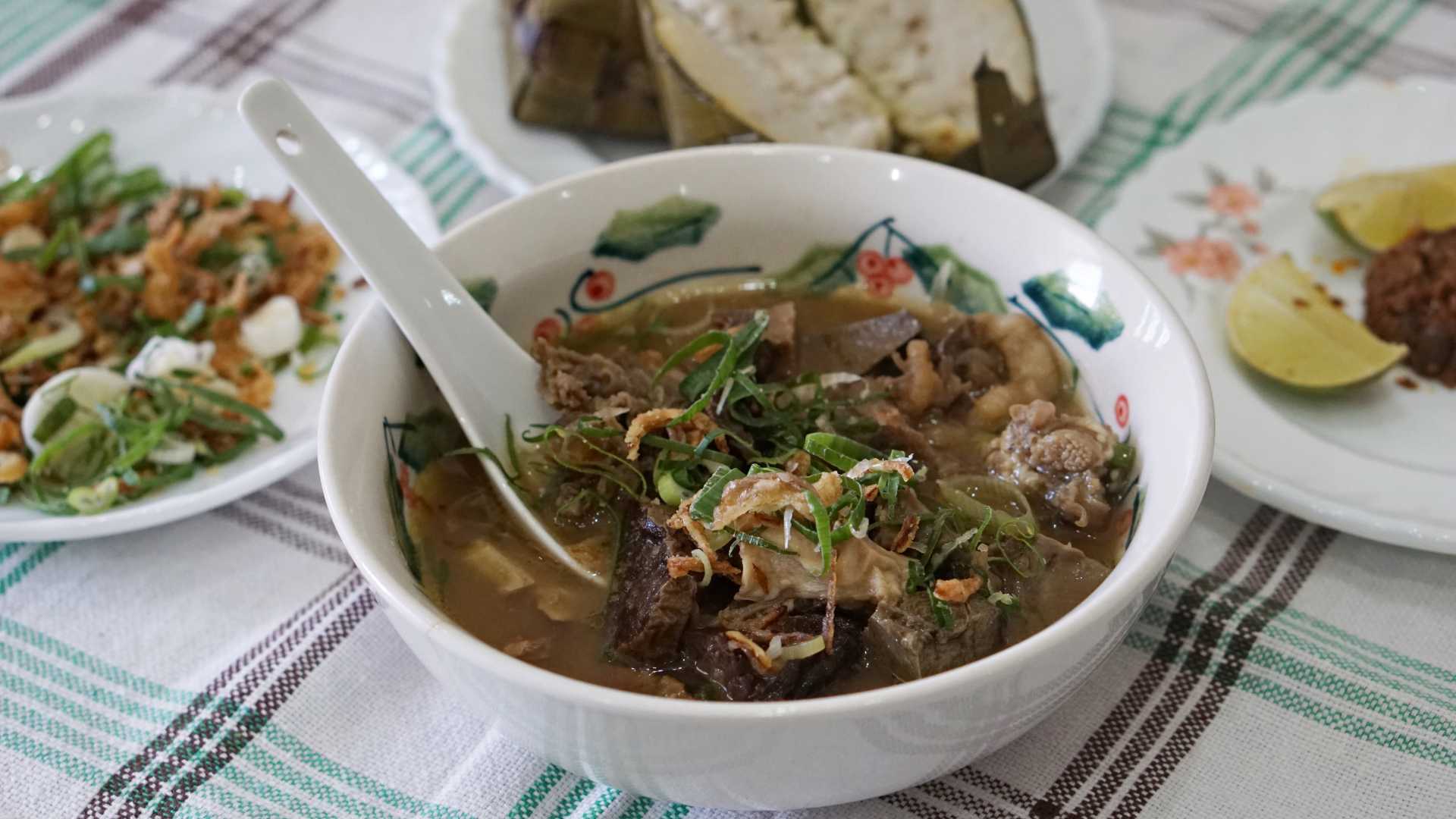 A meal from Makassar