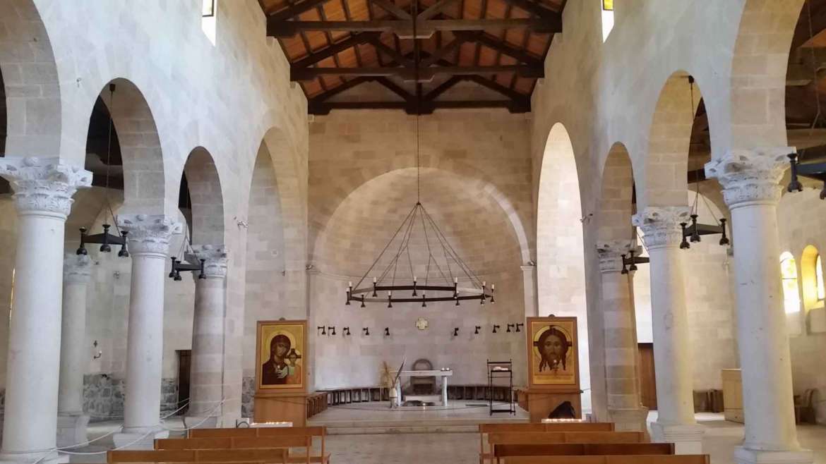 Tabgha, Church of Multiplication at the Sea of Galilee