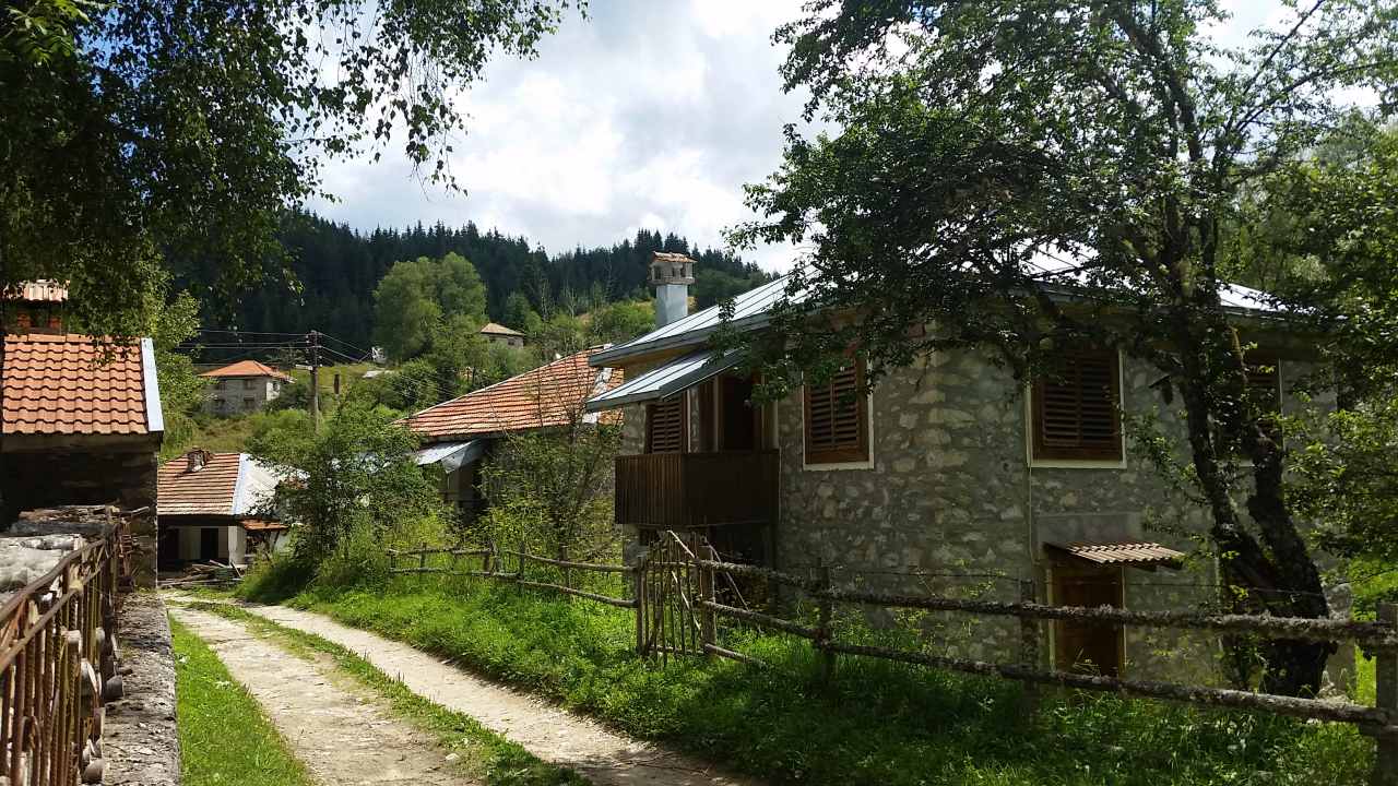 Vodni pad village in Rhodope mountain, Bulgaria